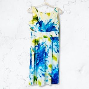Flower Print Summer Dress | Size: 8 | 100% Cotton